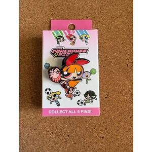 The Powerpuff‎ Girls Soccer and Cheerleader Blind Box Pin - Blossom